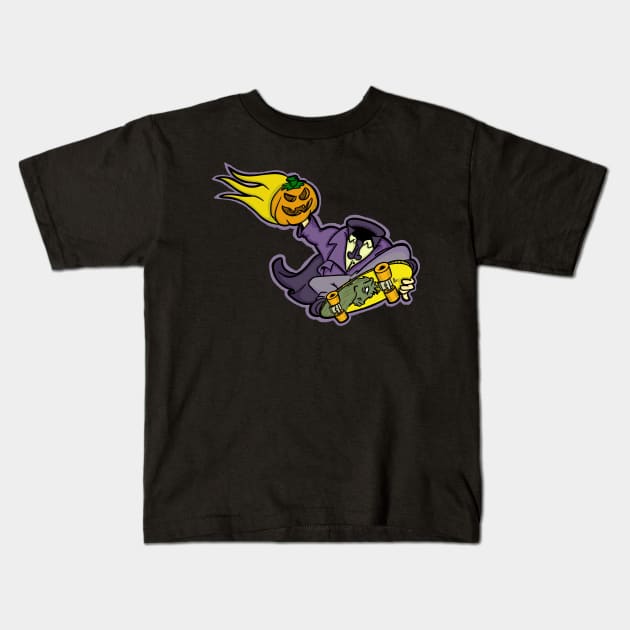 Shreadless Horseman Kids T-Shirt by PrettyGoodPosters